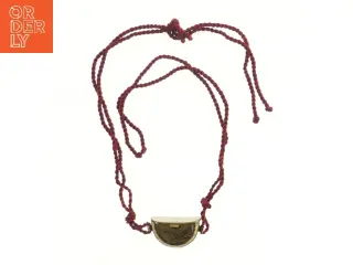 Antik messingtaske med bælte snor (str. 8,5x4,5x4,5 cm)