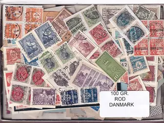 Danmark 100 g. ROD. - Hjemkommet 15 - 11 - 2025