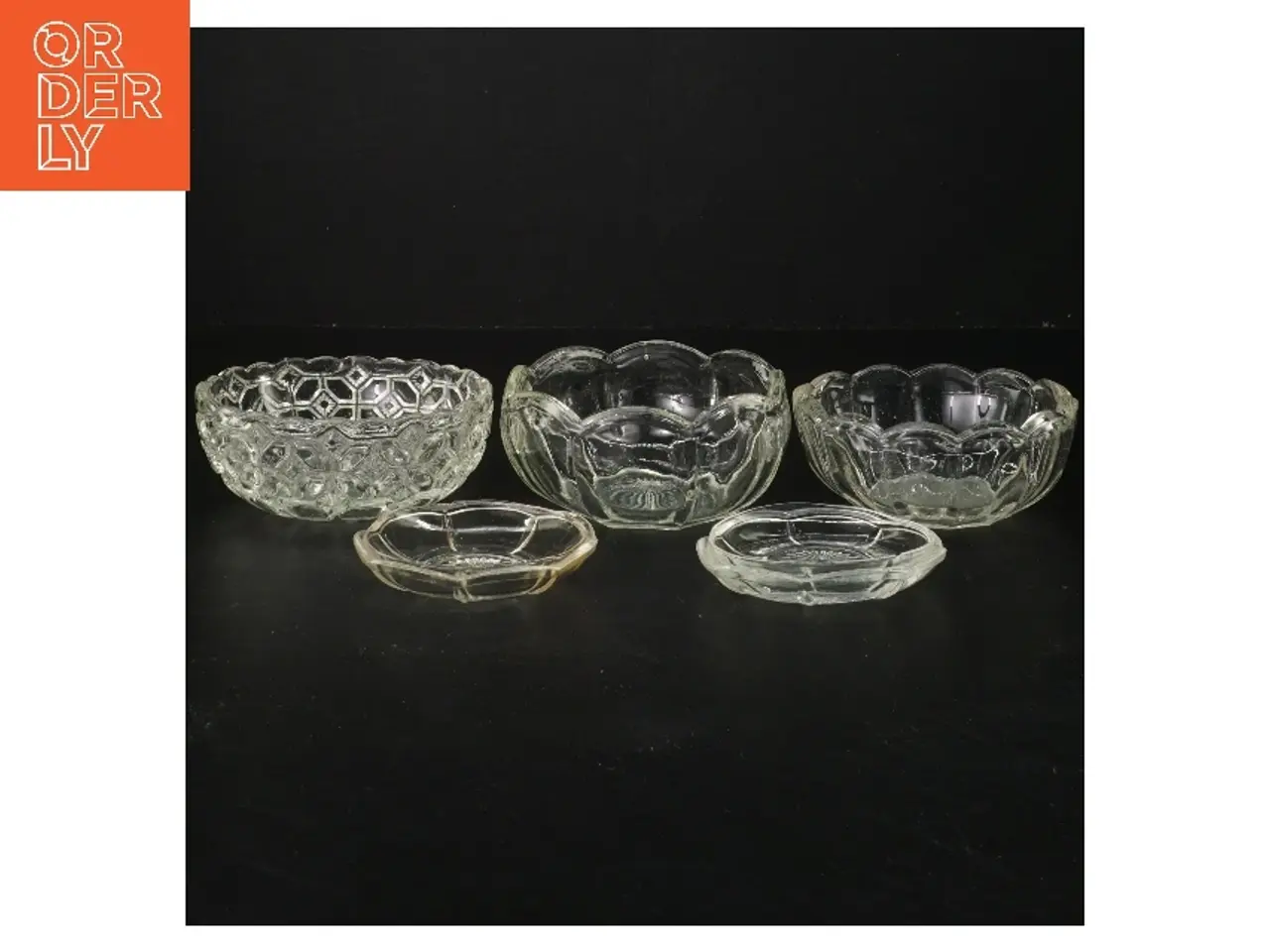 Billede 1 - Glas skålesæt (str. ø 8-11 cm)