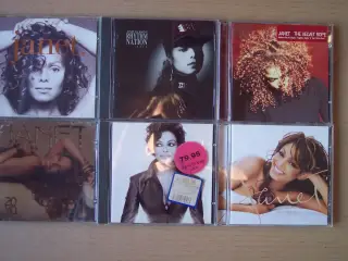 .JANET JACKSON CDer sælges stykvis