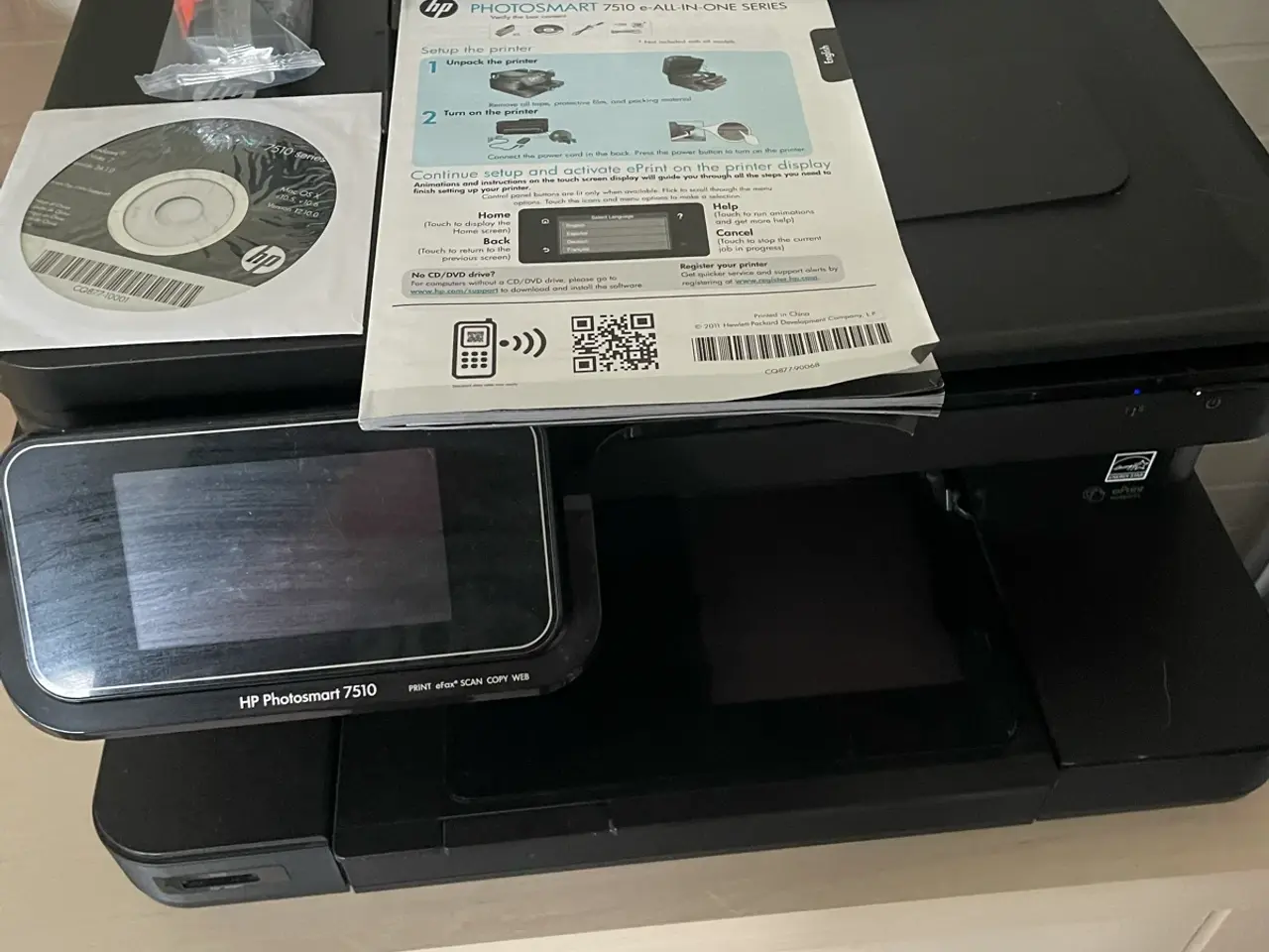 Billede 7 - Hp printer all in one hp 7510 photo smart