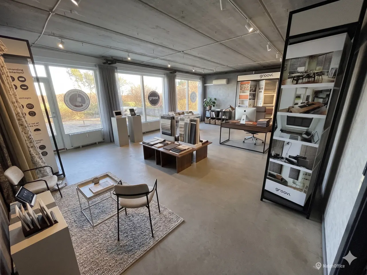 Billede 2 - 57 m2 lyst kontorlokale med egen terrasse