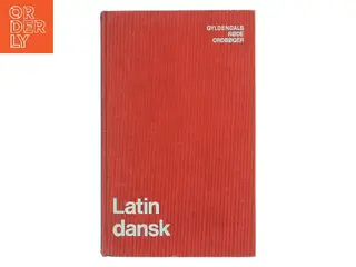 Latin-dansk af
Gyldendal
(Bog)