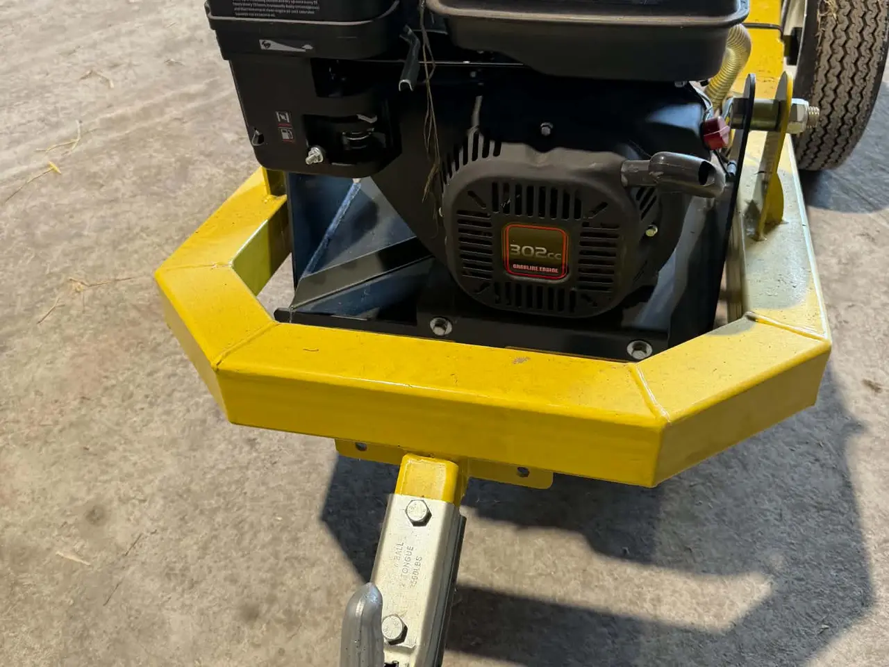Billede 5 - Mobilt hydraulisk pælebor med 9hk benzinmotor.