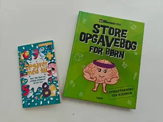 2 opgavebøger for børn