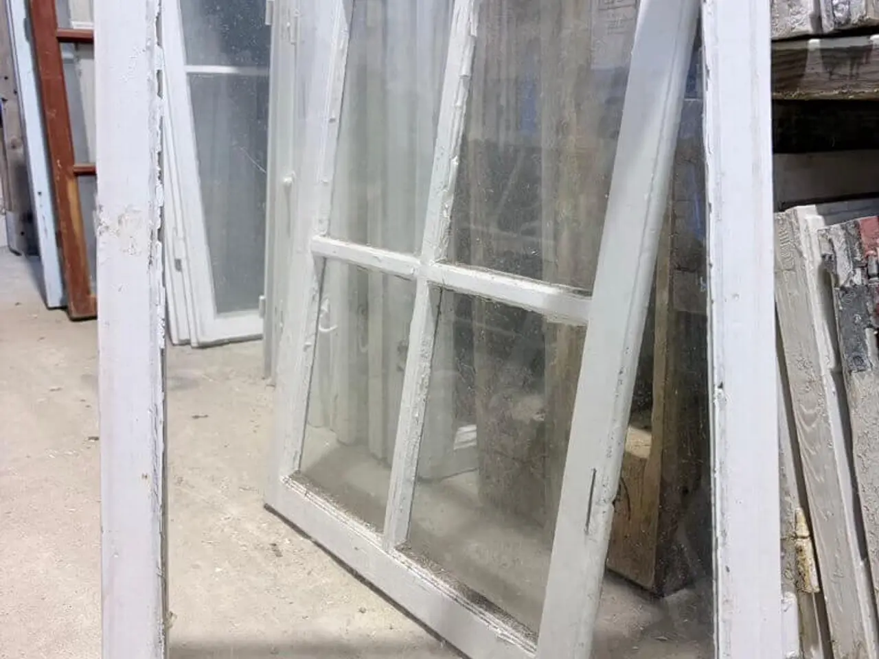 Billede 4 - Original forsatsramme m. float-glas