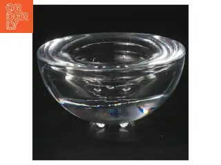 Glas lysestage fra Iittala (str. Ø 9,2 cm)