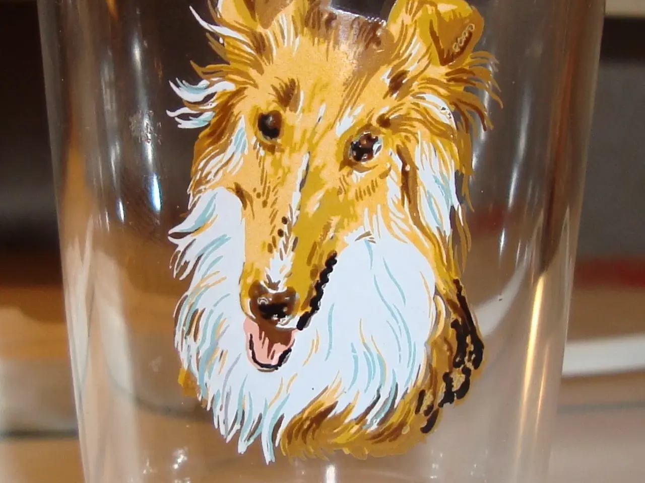 Billede 2 - Mindre Glas med hunde