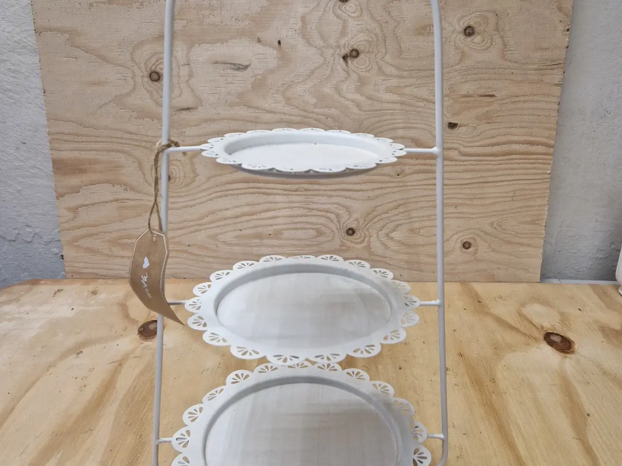 Billede 3 - Tre etager kageopsats 50 cm høj