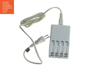 Batterioplader til AA batterier fra IKEA (str. 11x7 cm)