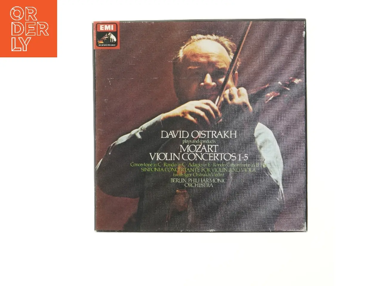 Billede 1 - Mozart Violin Koncerter LP boks fra EMI