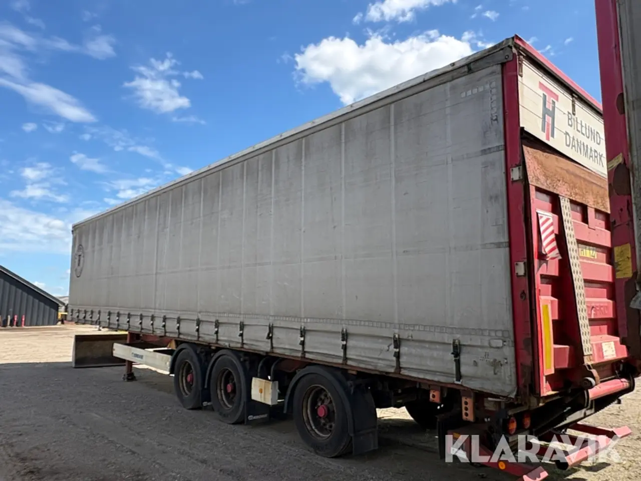 Billede 3 - Trailer Krone SD med presseningsopbygning