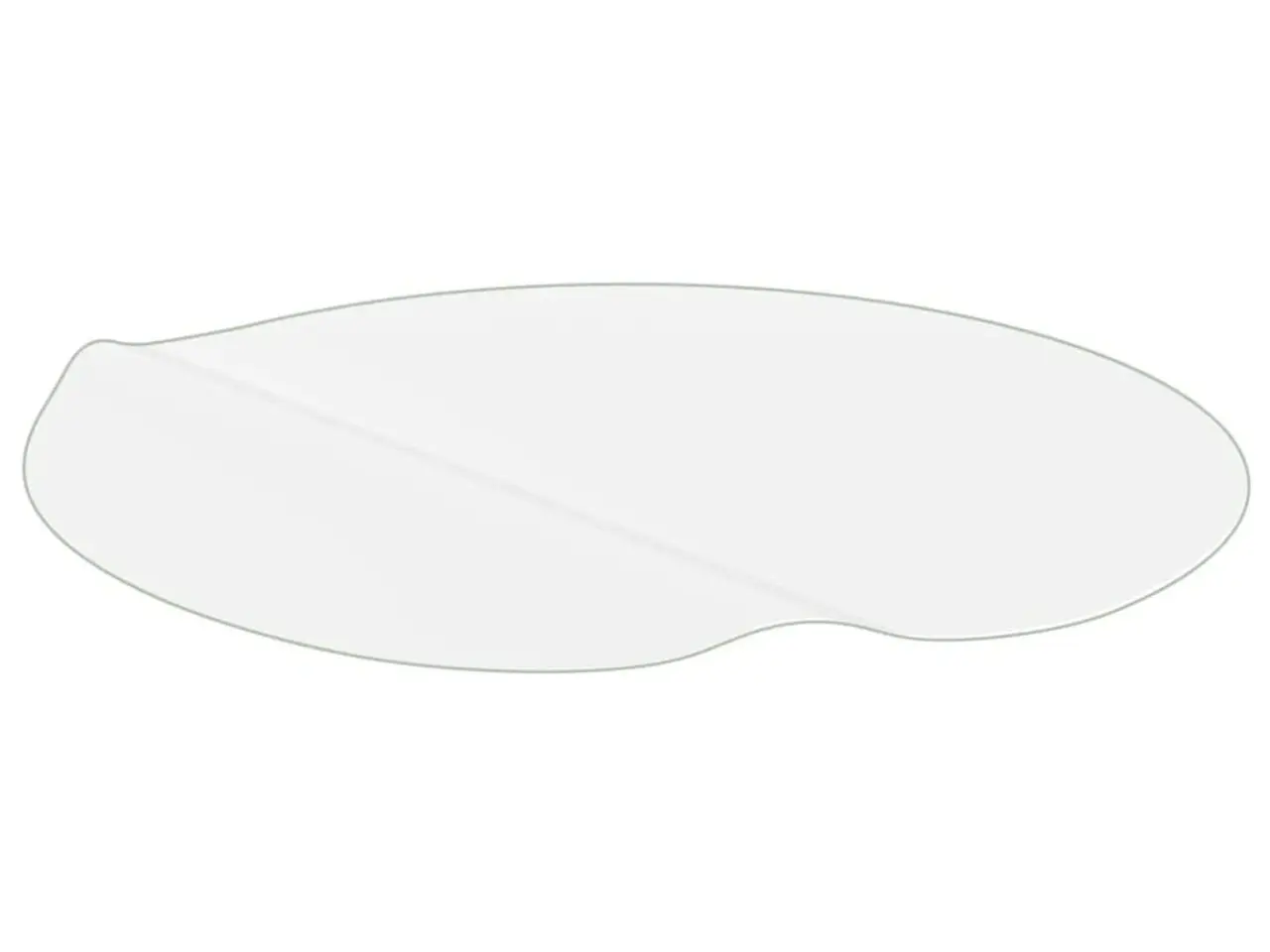 Billede 4 - Rund bordbeskytter Ø 110 cm - 1,6 mm PVC, transparent