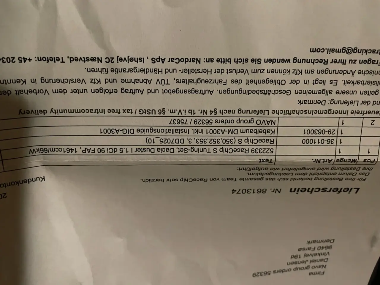 Billede 2 - Race chip Dacia duster 1.5 Dci