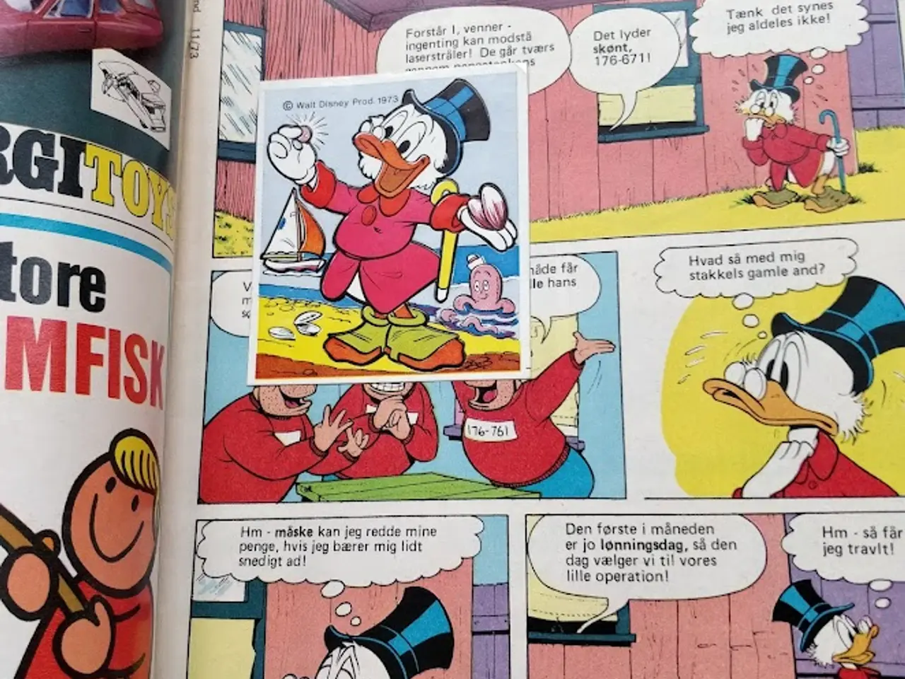 Billede 2 - Gamle Anders And med indlæg