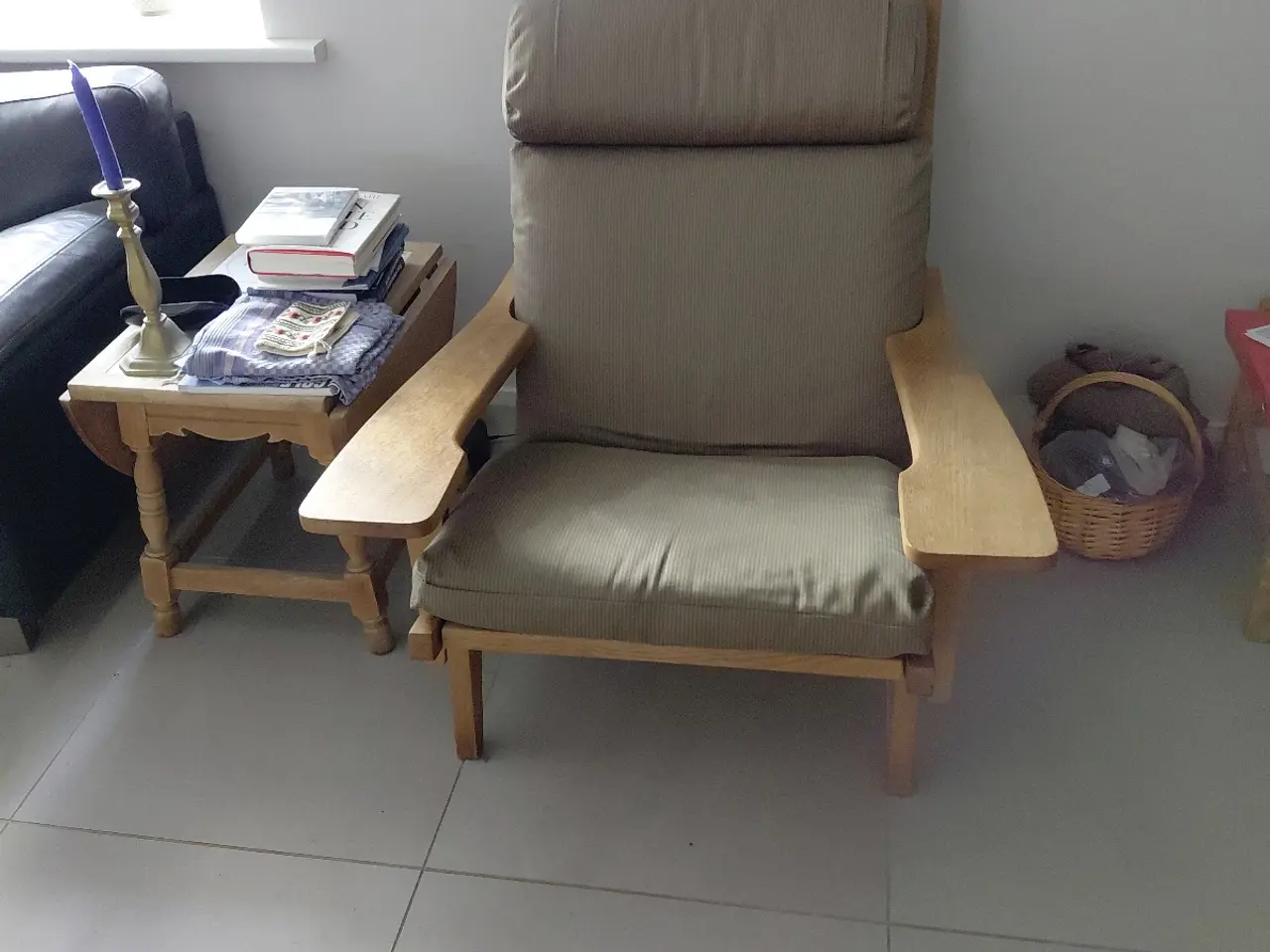 Billede 1 - Hans J. Wegner GE375 lænestol i eg