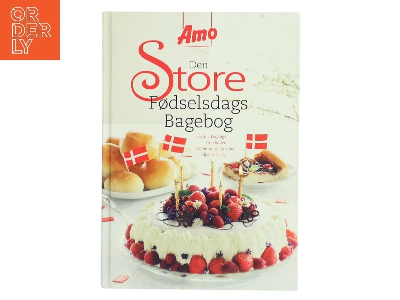 Billede 1 - Den Store Fødselsdags Bagebog af Amo (Bog)