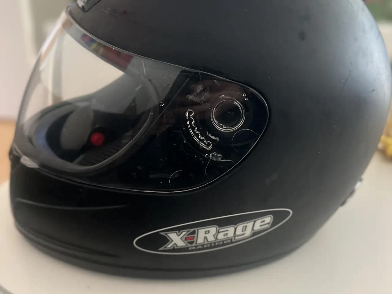 Billede 3 - X-Rage Racing motorcykelhjelm sort - str m