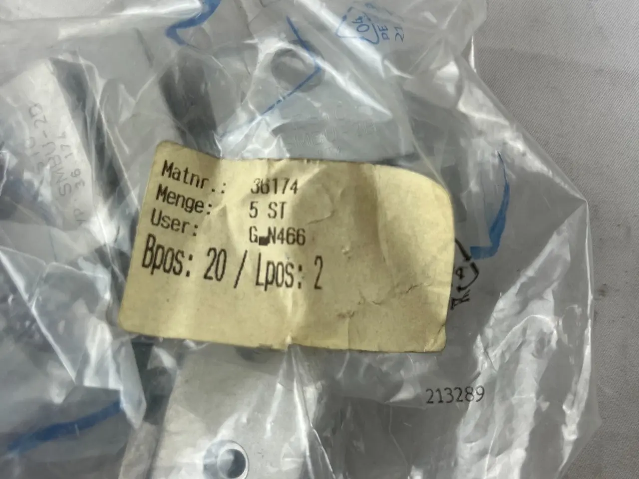 Billede 4 - FESTO SMBU-2B 36174 Sensor Mount Bracket parti 5