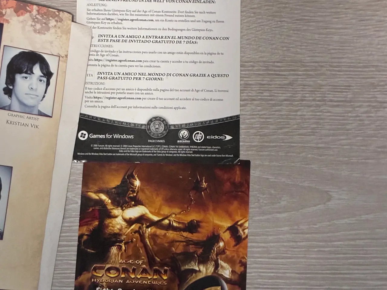Billede 4 - Ace of Conan Hyborian Adventures bog/hæft incl. 4
