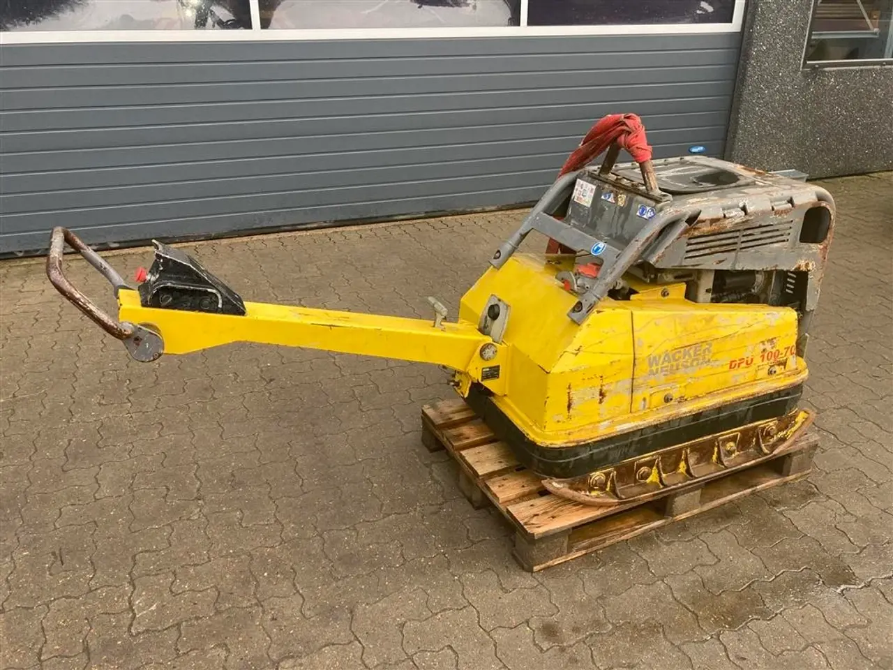 Billede 7 - Wacker DPU 100 - 70 750 kg pladevibrator med frem bak
