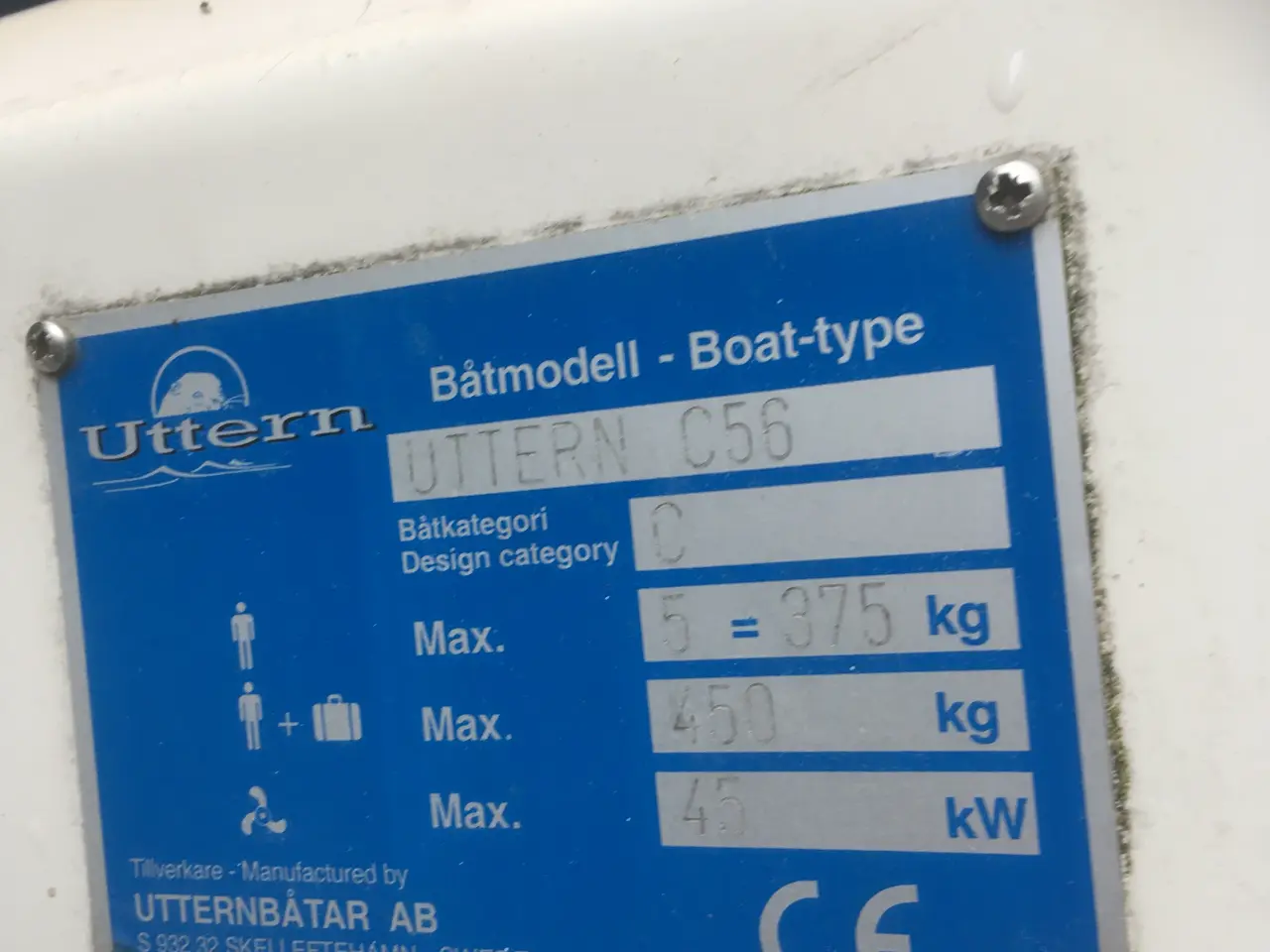 Billede 5 - Bovreider / motorbåd  Uttern C56 incl. trailer