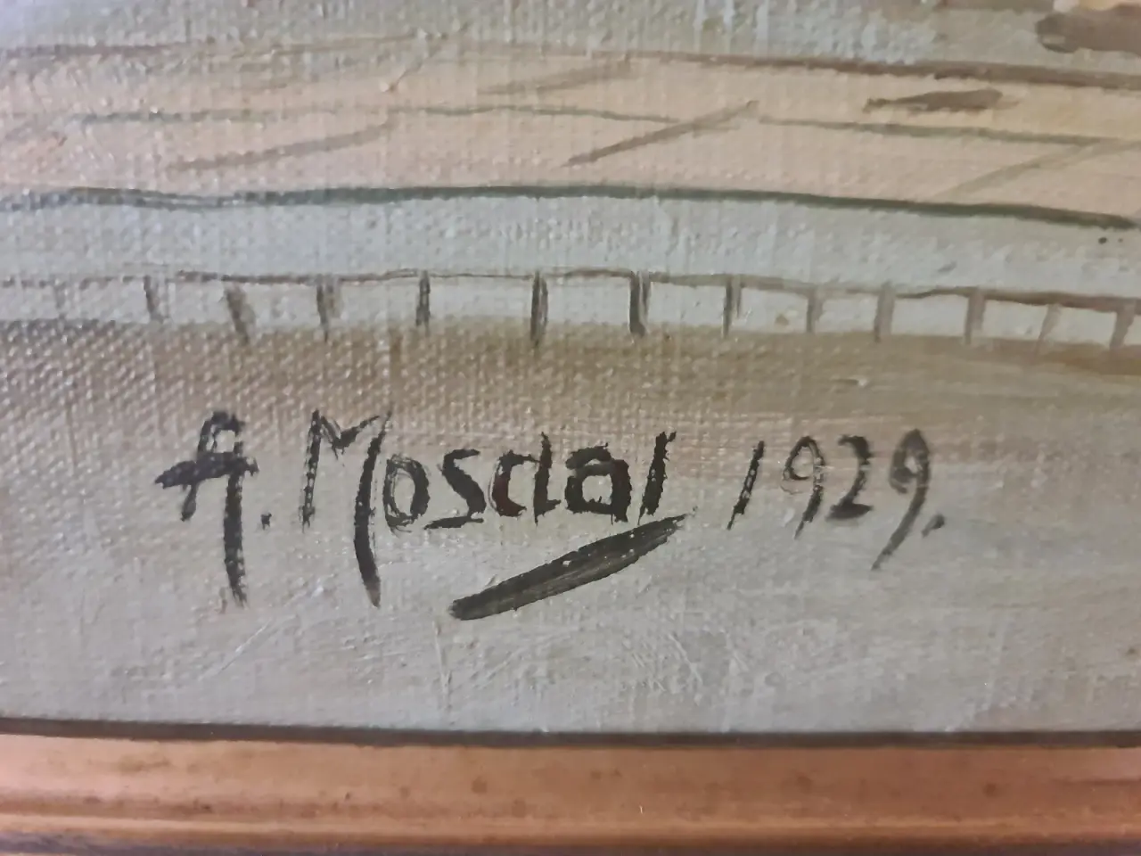 Billede 4 - A. Mosdal – Ellen Marsvins Hus i Aalborg – oliemal