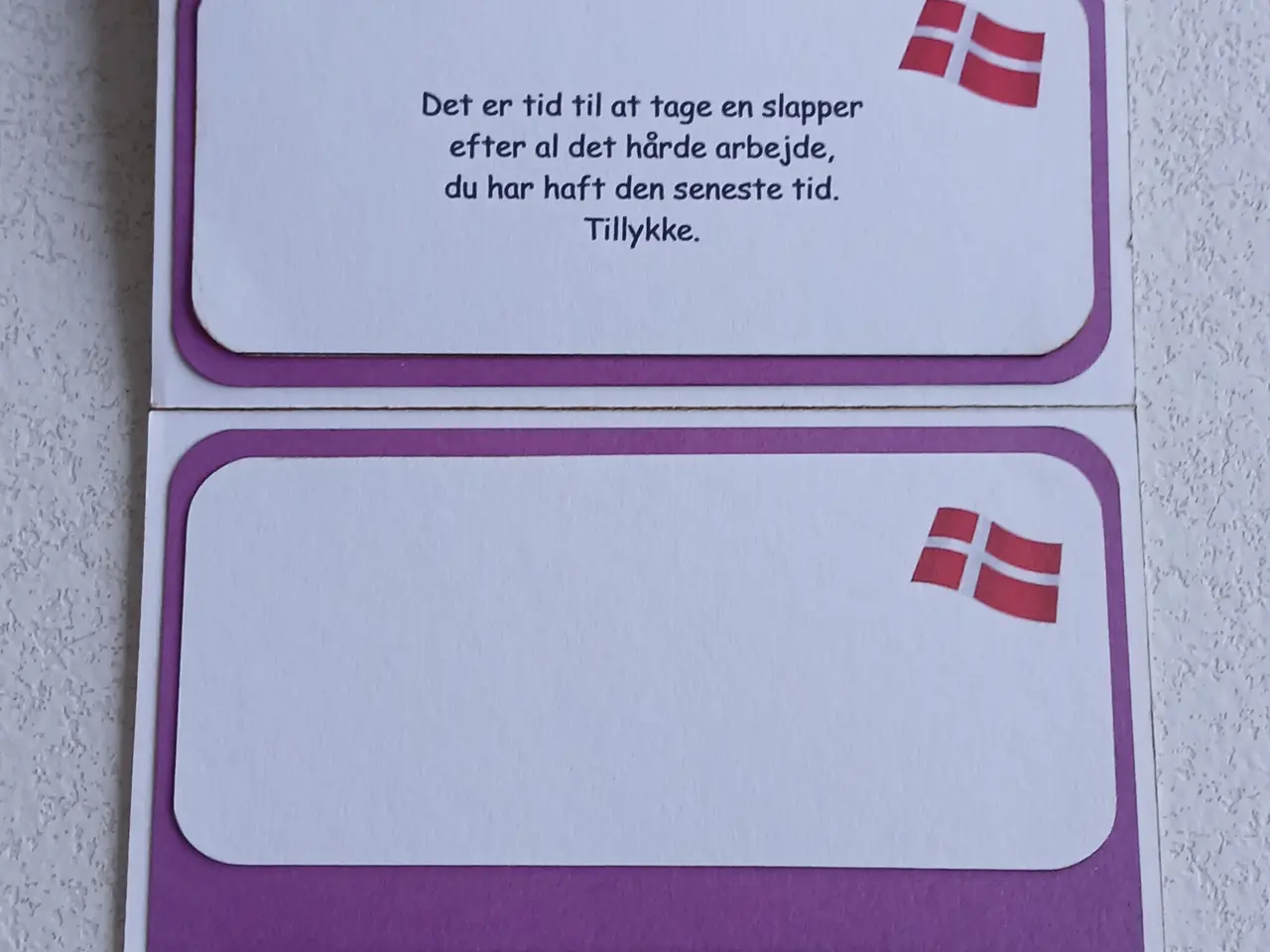 Billede 12 - Studenter kort HG lilla sælges