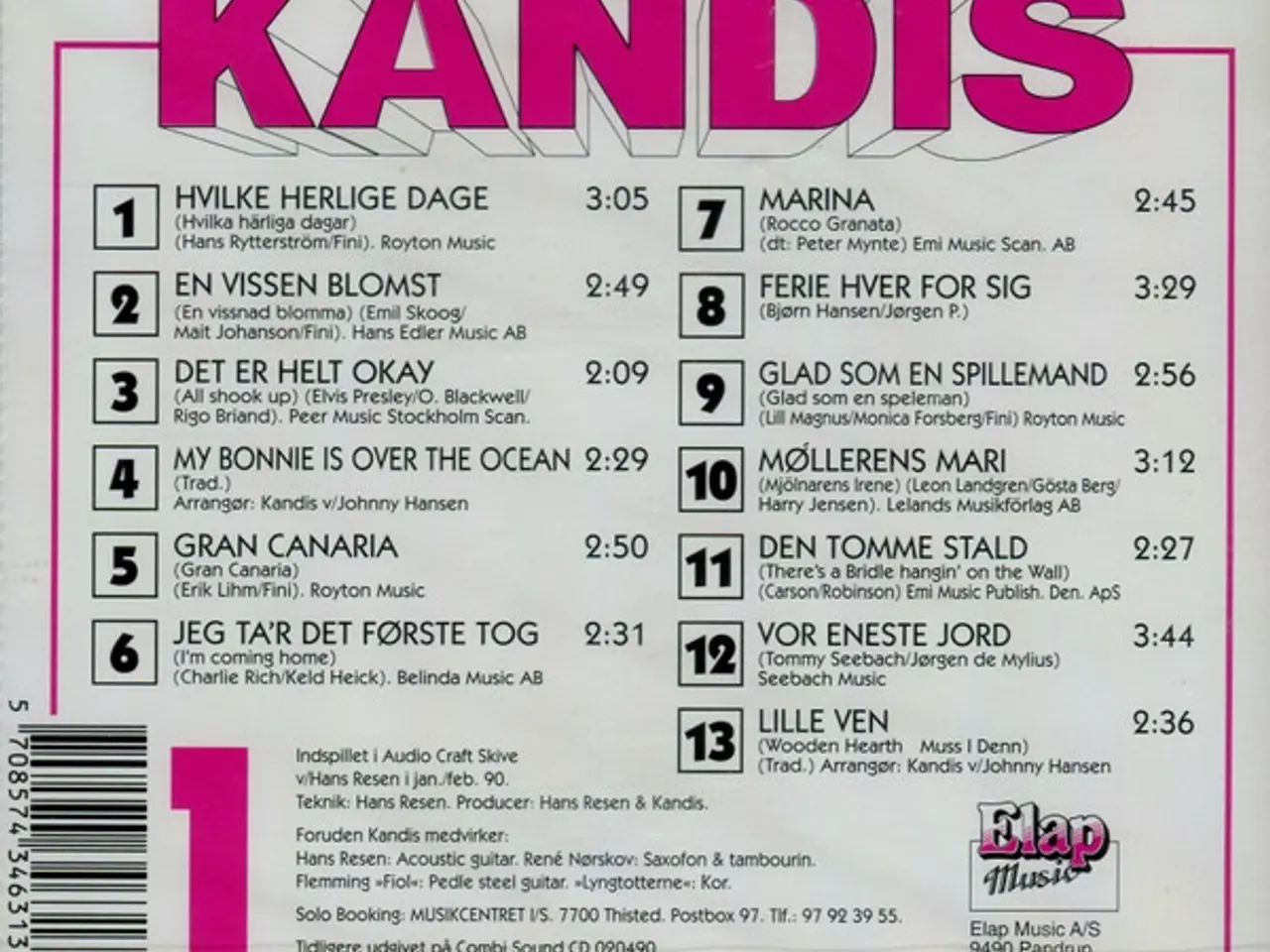 Billede 3 - Kandis – 1 – CD
