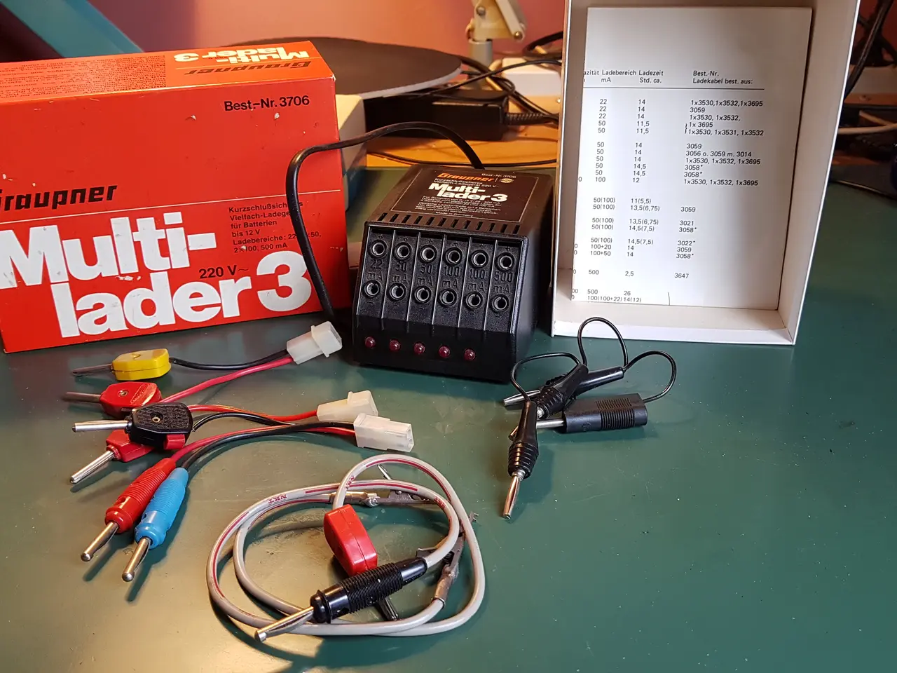 Billede 1 - Graupner multi lader 3