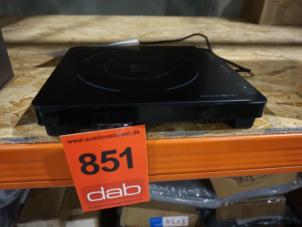 Billede 3 - Køkkenchef induktionskogeplade - grå - Ø: 20cm