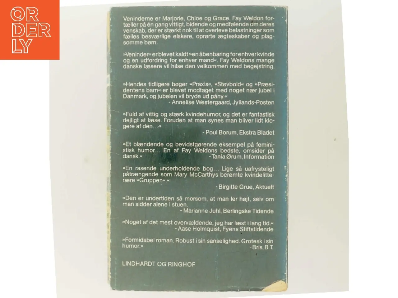 Billede 3 - Veninder af Fay Weldon (Bog)