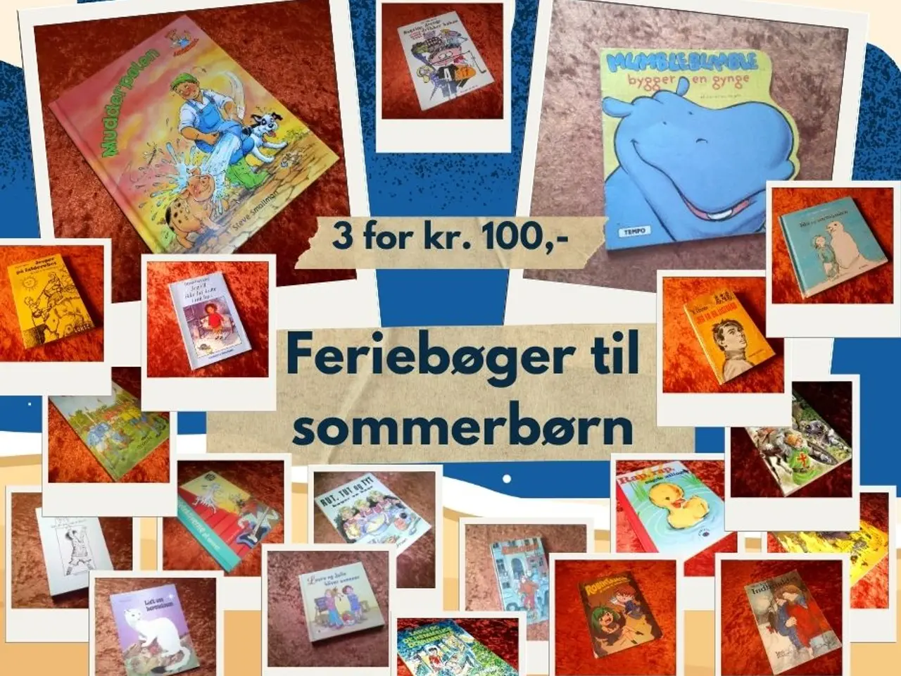 Billede 1 - Feriebøger til sommerbørn
