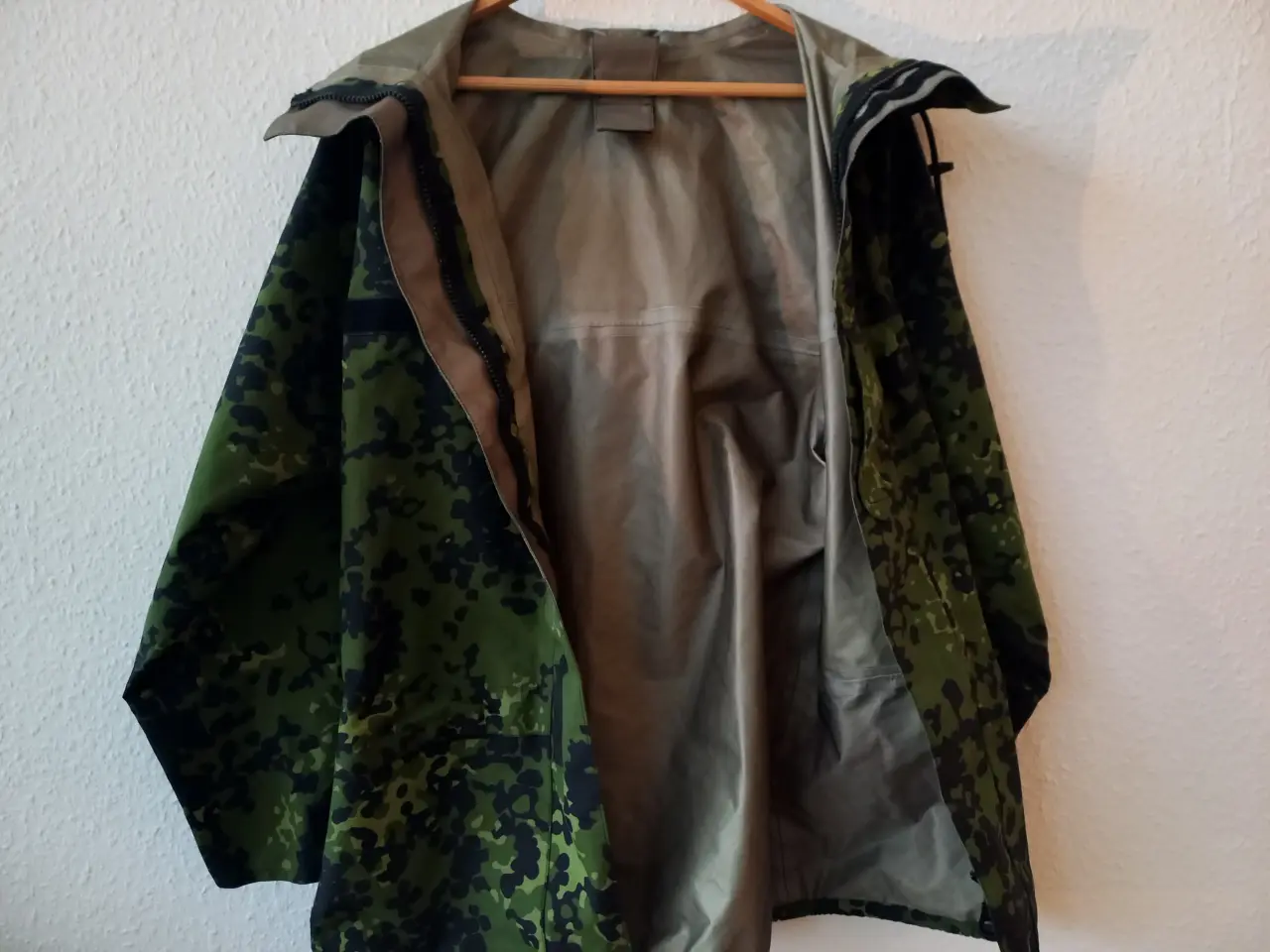 Billede 3 - Regnjakke M/96 - M/84 - MTS - str. S - militær