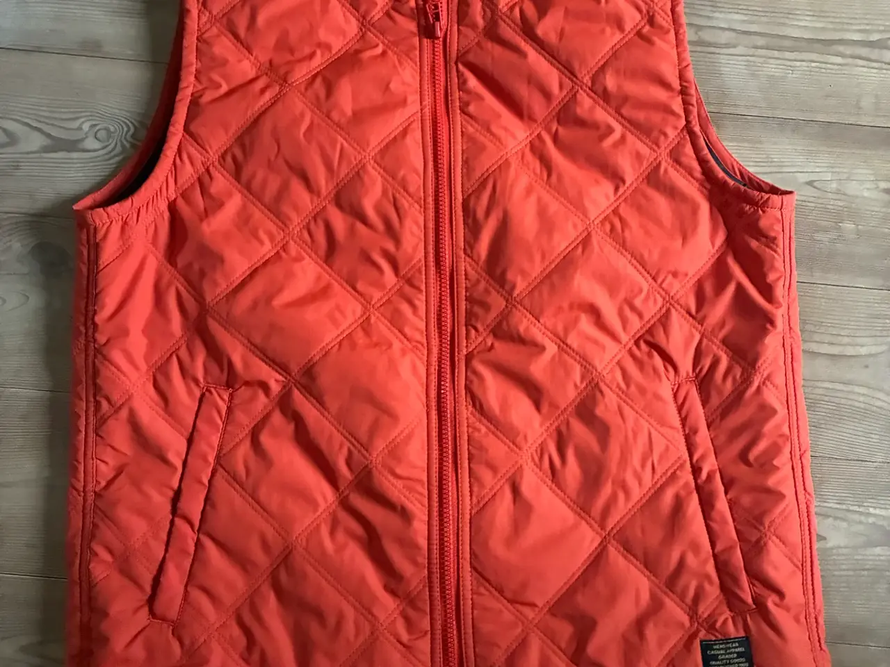 Billede 1 - H&M L.O.G.G. vest", "quiltet vest" str.L