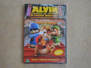Alvin og de frække jordegern dvd