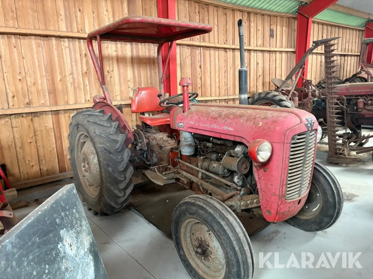 Billede 3 - Veterantraktor Massey Ferguson 35X