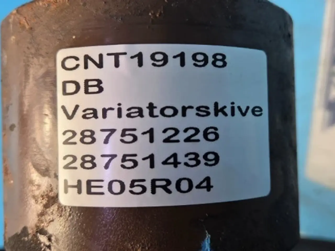 Billede 13 - Dronningborg D7500 Variatorskive 28751226