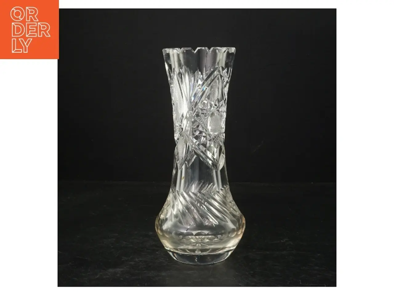 Billede 1 - Glasvase (str. 22 cm)