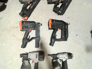 Sømpistol og klammepistol udlejes