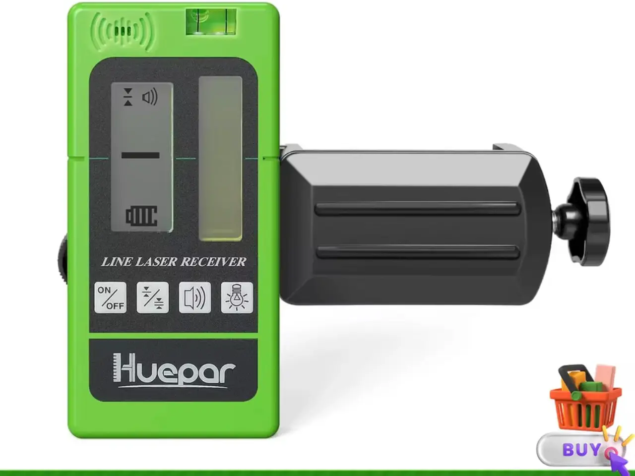 Billede 2 - Krydslaser L fine inkl. Huepar Laser Receiver udle