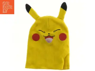Gul hue med motiv fra Pokemon (str. Ø 22 cm)