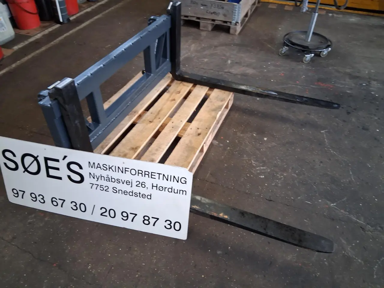 Billede 2 - Pallegaffer 2000kg 