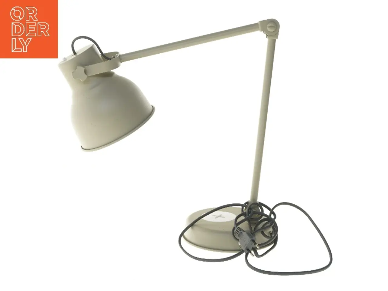 Billede 1 - Bordlampe i beige farve fra IKEA (str. 80 cm)