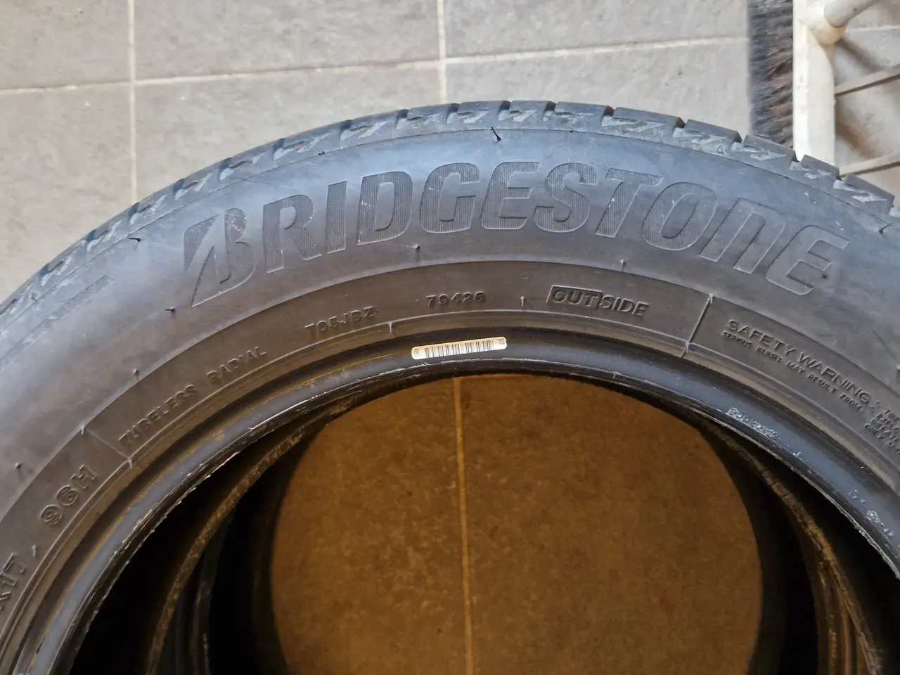 Billede 1 - Sommerdæk - Bridgestone 215/60 17