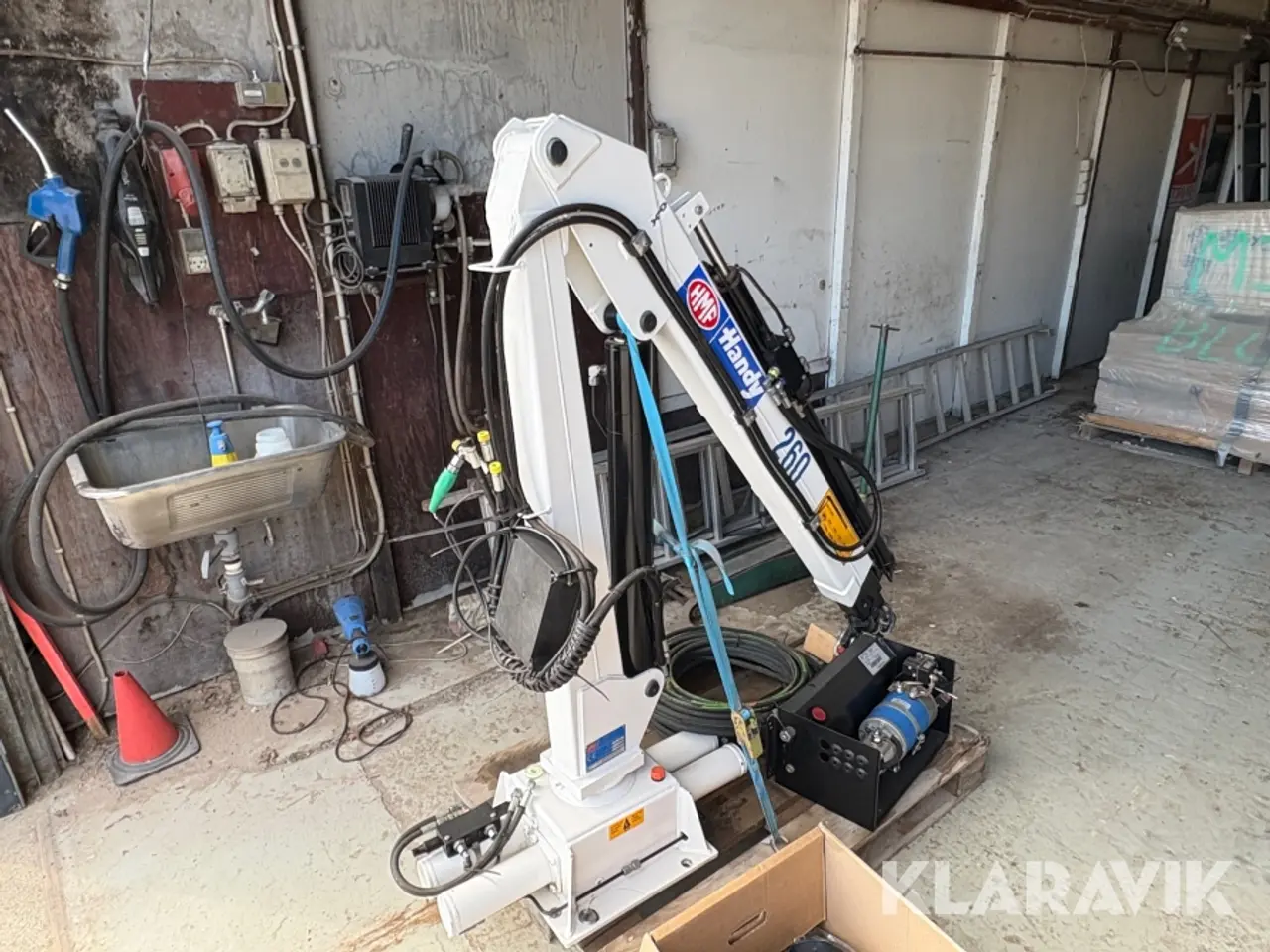 Billede 2 - Kran HMF 260
