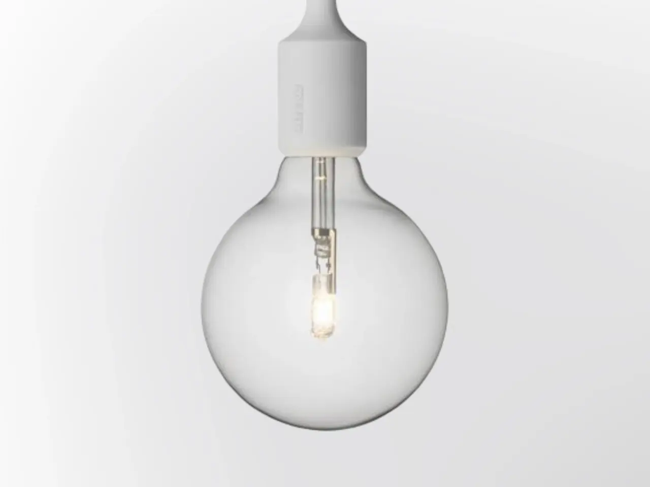 Billede 1 - Muuto E27 Lampe – Grå H 23 cm