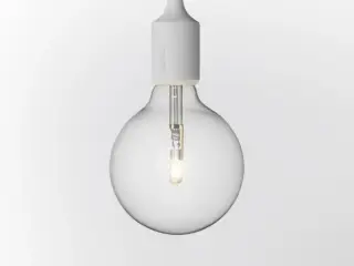 Muuto E27 Lampe – Grå H 23 cm