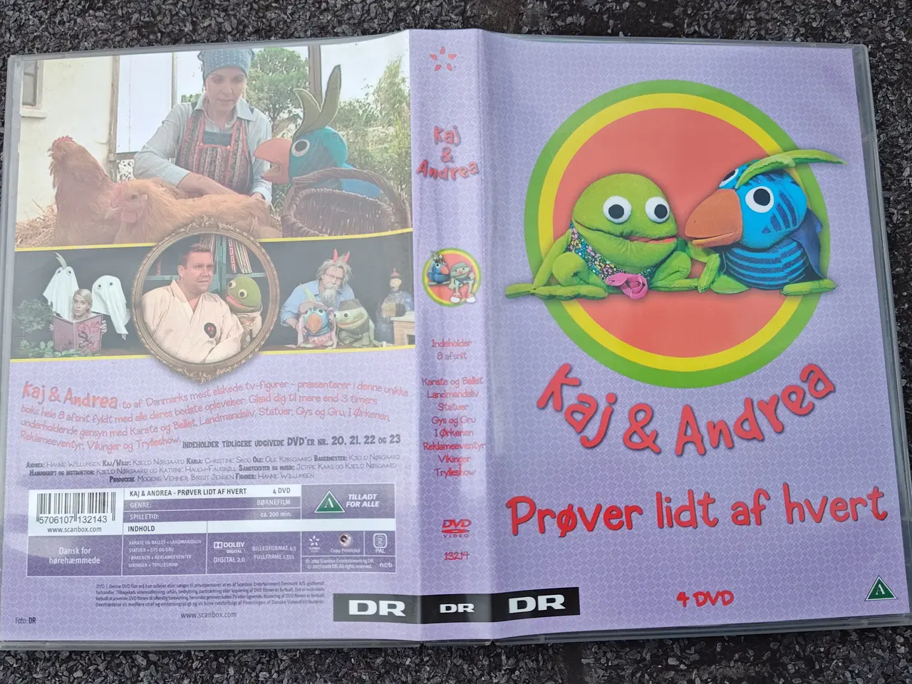 Billede 1 - Kaj & Andrea Prøver lidt af hvert DVD Boks