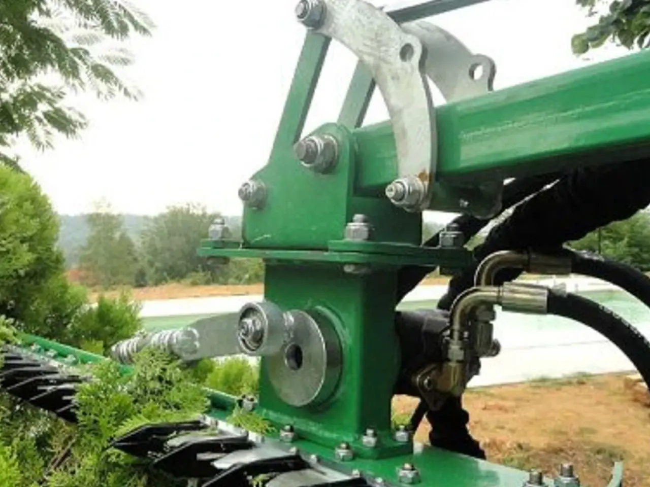 Billede 3 - GEO Armklipper Egen hydraulik - inkl hækklipper 180cm
